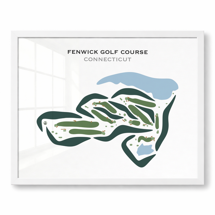 Fenwick Golf Course, Connecticut - Printed Golf Courses