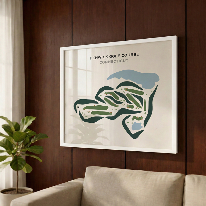 Fenwick Golf Course, Connecticut - Printed Golf Courses