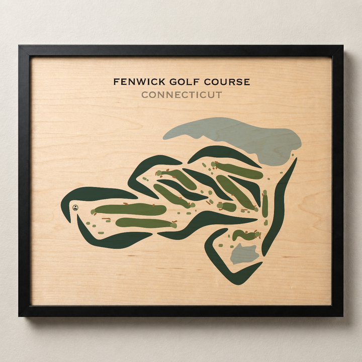Fenwick Golf Course, Connecticut - Printed Golf Courses