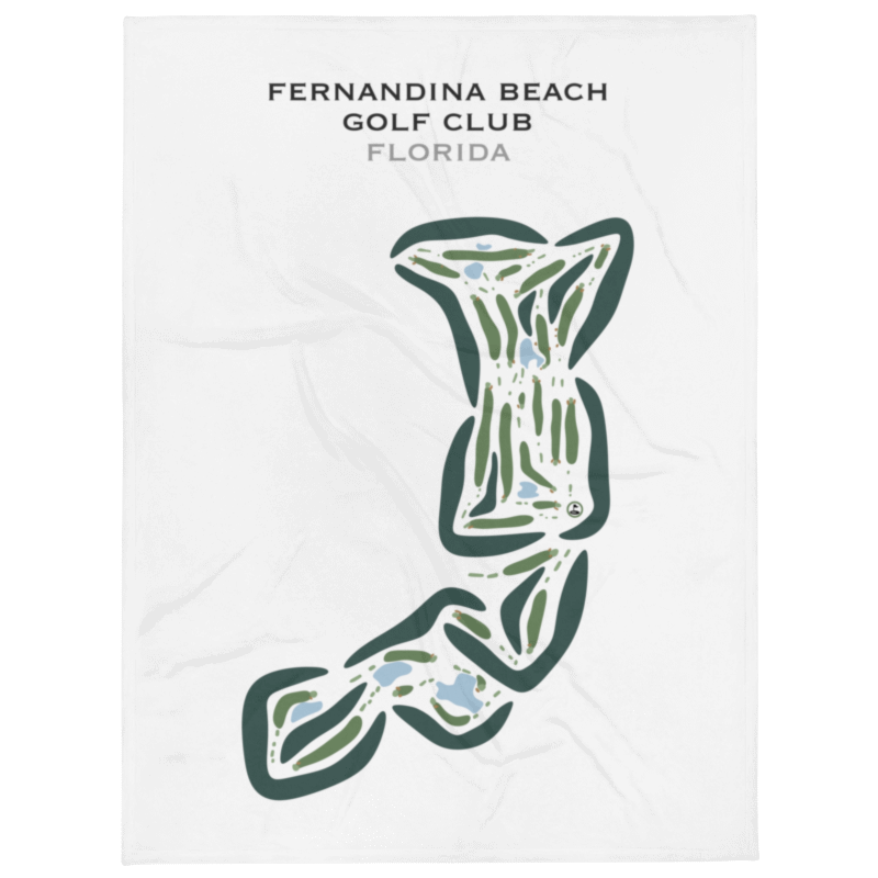 Fernandina Beach Golf Club, Florida - Printed Golf Courses