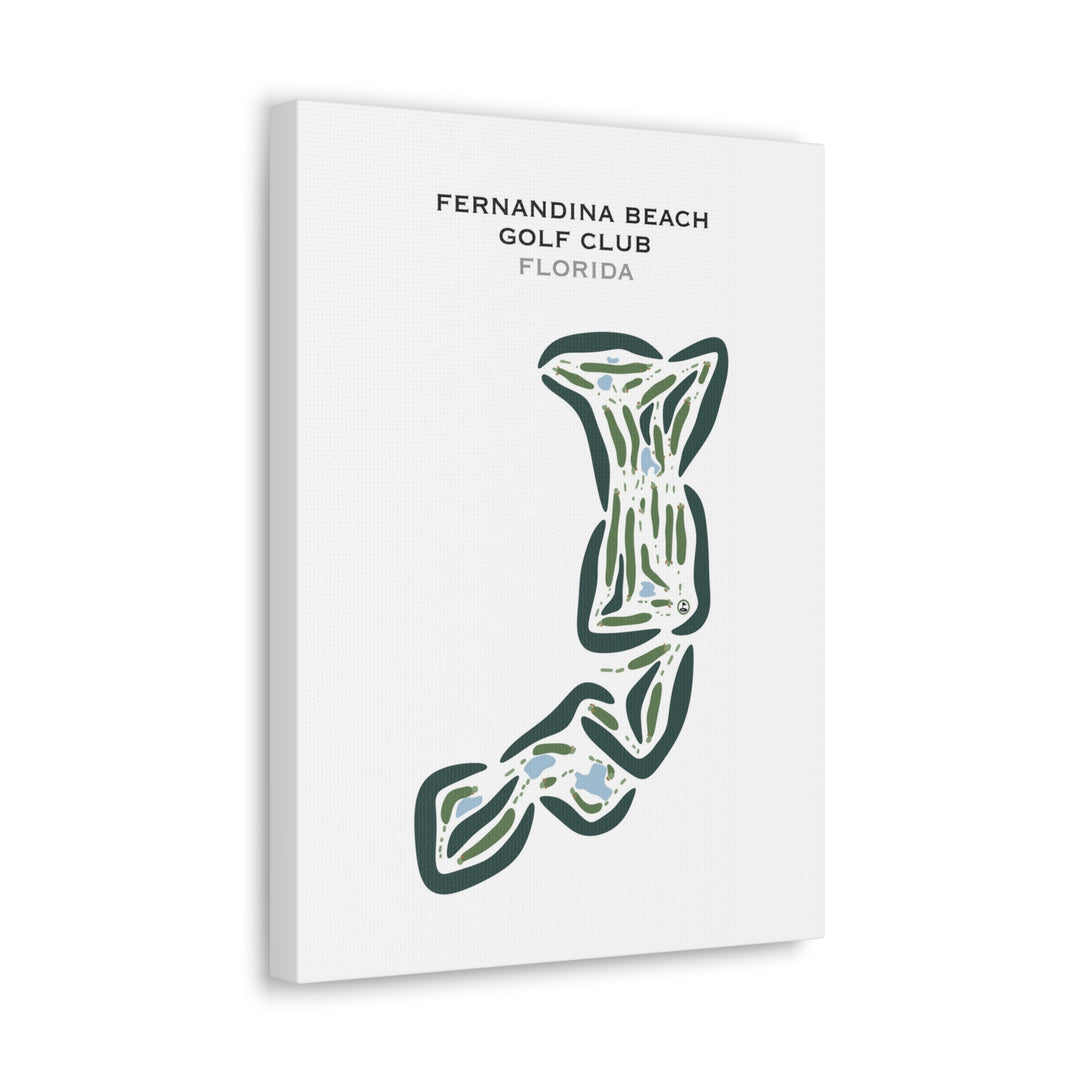 Fernandina Beach Golf Club, Florida - Printed Golf Courses