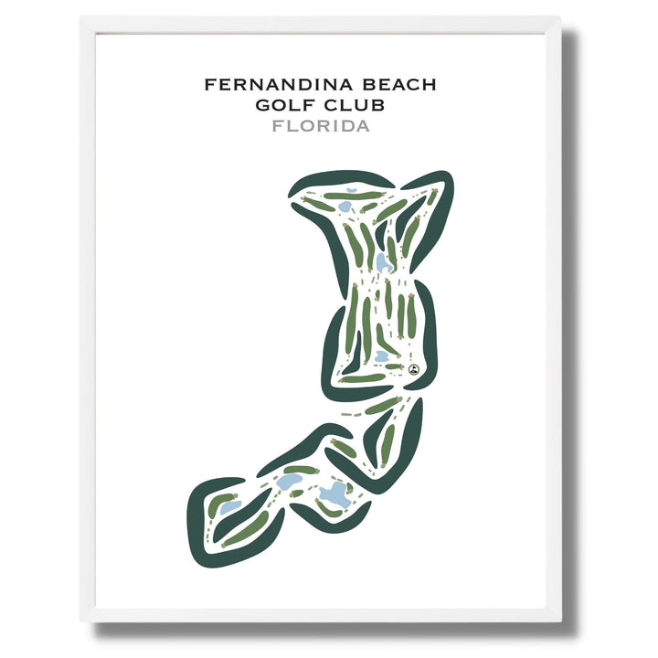 Fernandina Beach Golf Club, Florida - Printed Golf Courses