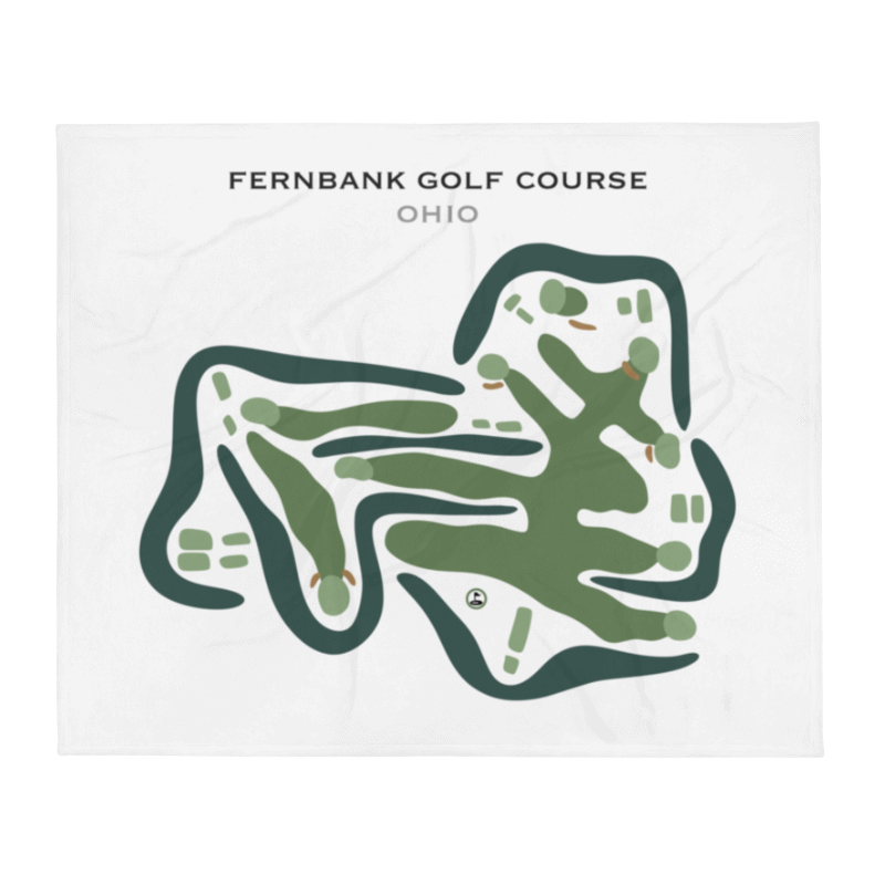 Fernbank Golf Course, Ohio - Printed Golf Courses