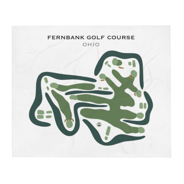 Fernbank Golf Course, Ohio - Printed Golf Courses