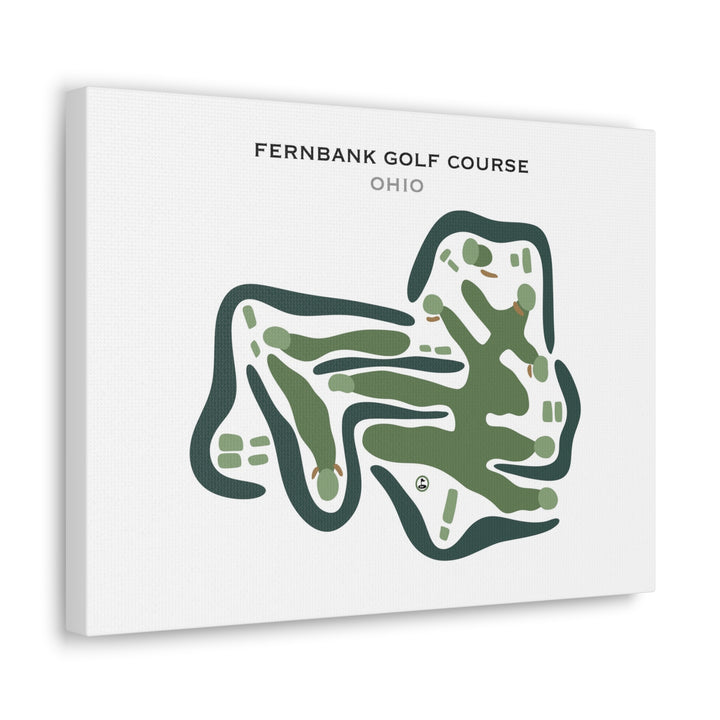 Fernbank Golf Course, Ohio - Printed Golf Courses