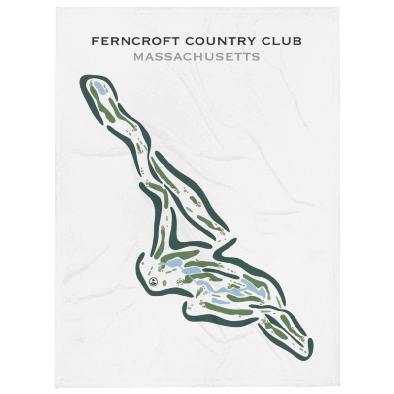 Ferncroft Country Club, Massachusetts - Printed Golf Courses