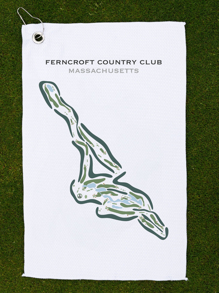 Ferncroft Country Club, Massachusetts - Printed Golf Courses