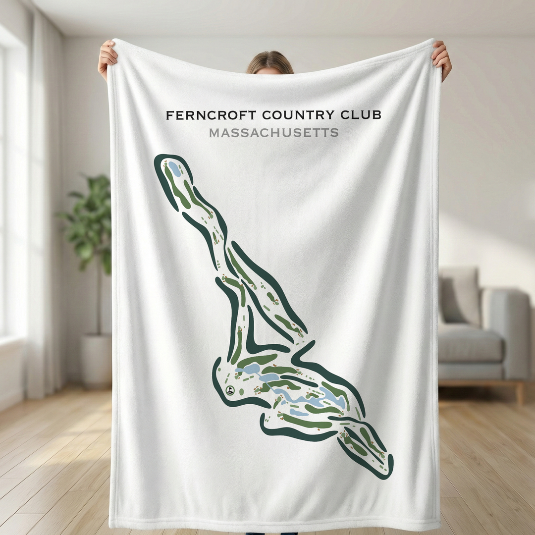 Ferncroft Golf Club, Massachusetts - Printed Golf Courses