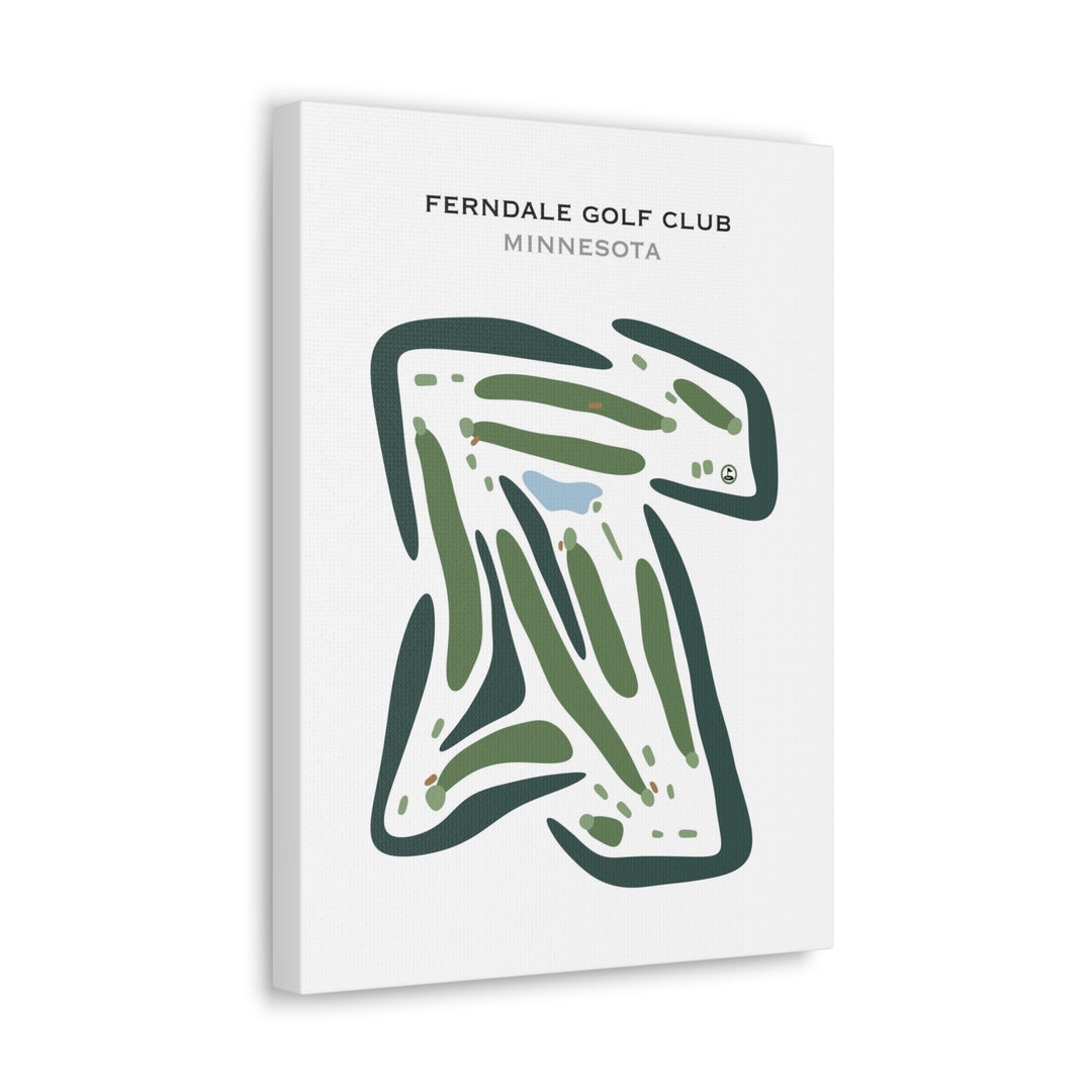 Ferndale Country Club, Minnesota - Printed Golf Courses