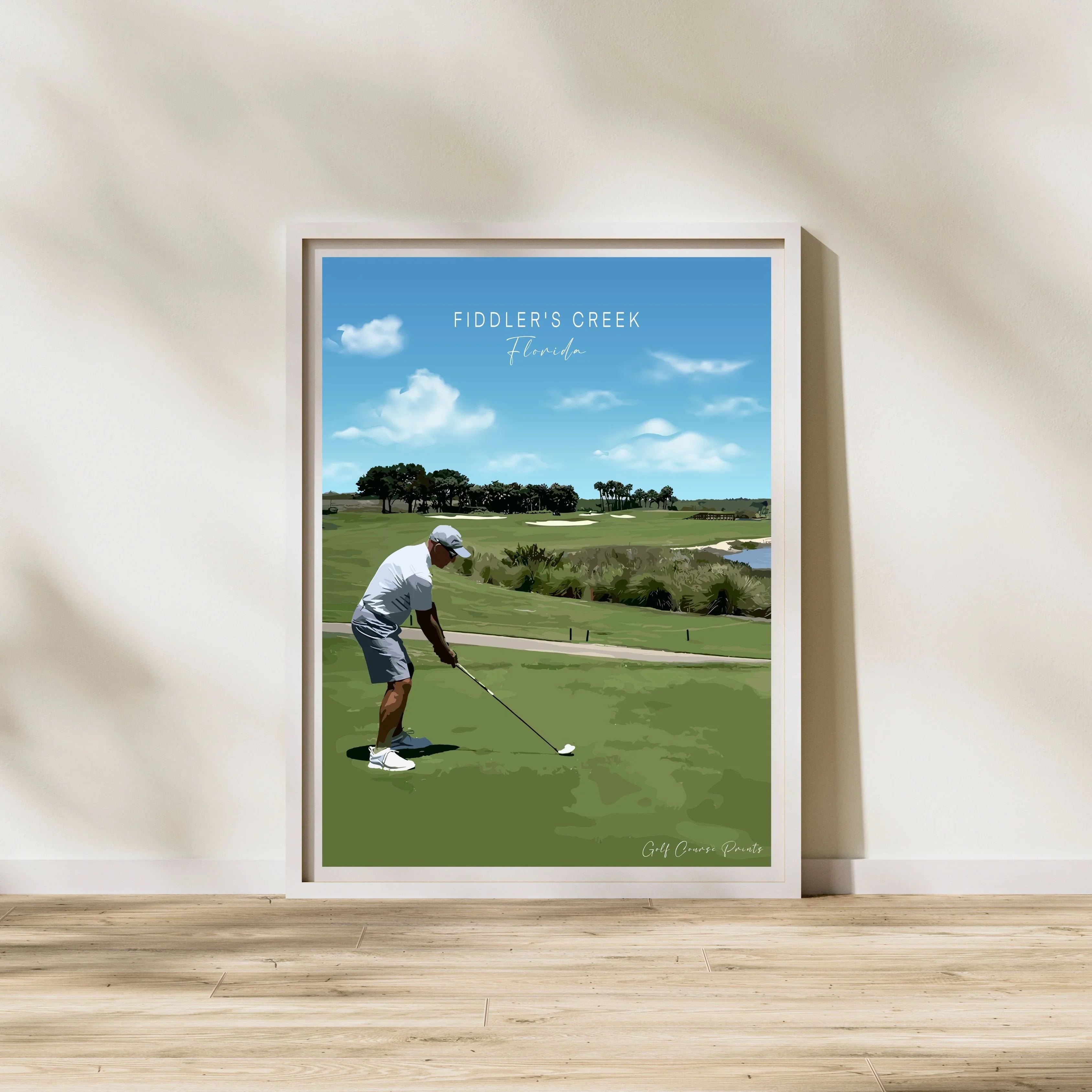 Fiddler’s Creek, Florida | Watercolor Print | Golf Course Print