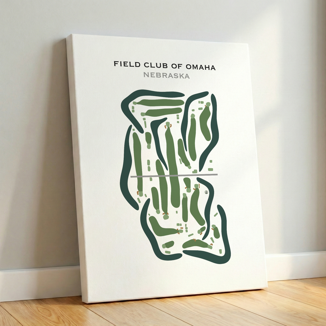 Field Club of Omaha, Nebraska - Printed Golf Courses