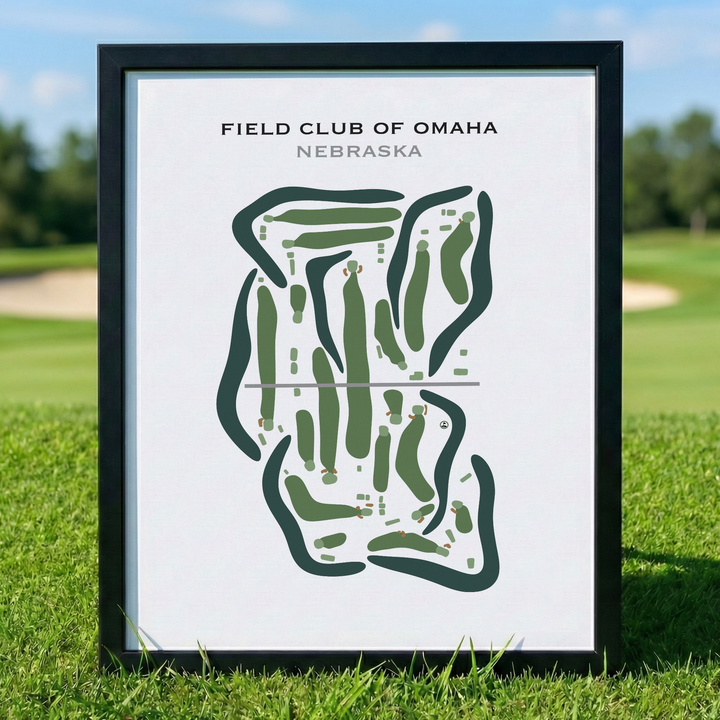 Field Club of Omaha, Nebraska - Printed Golf Courses