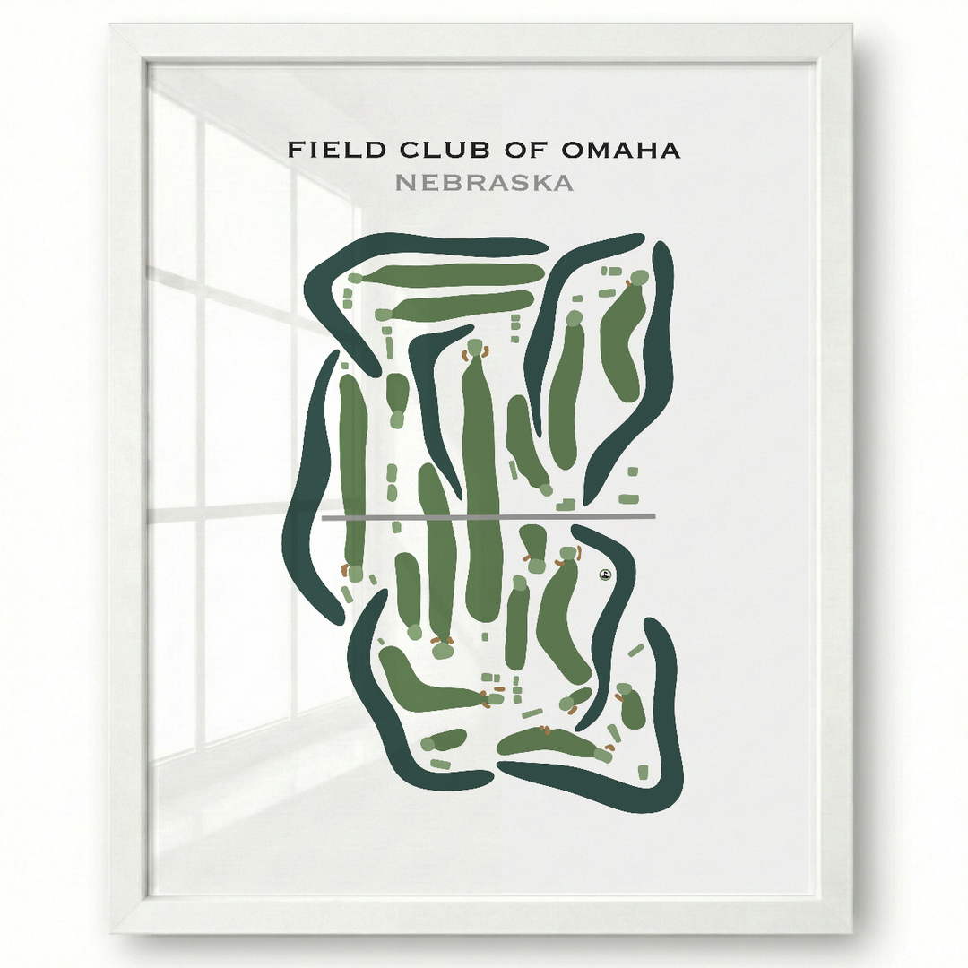 Field Club of Omaha, Nebraska - Printed Golf Courses