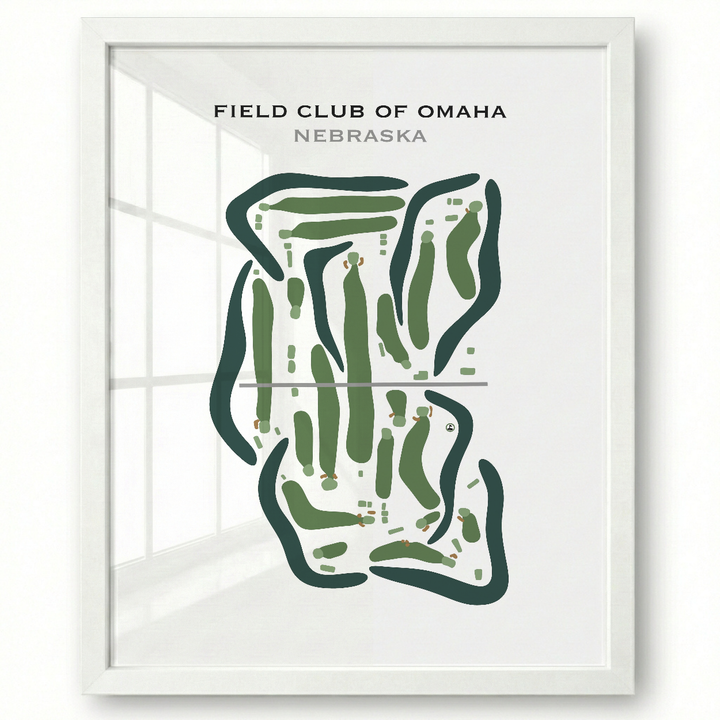 Field Club of Omaha, Nebraska - Printed Golf Courses