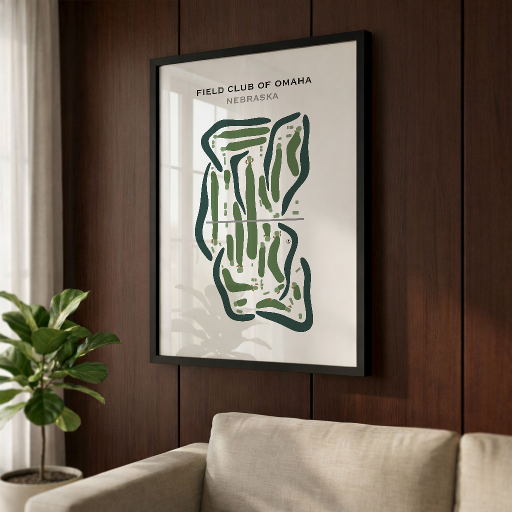Field Club of Omaha, Nebraska - Printed Golf Courses
