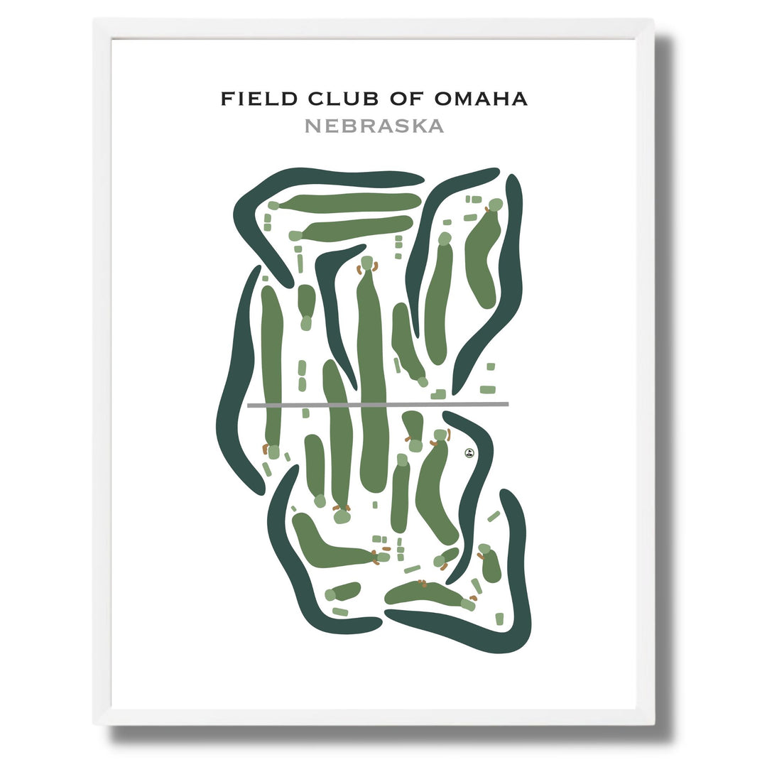 Field Club of Omaha, Nebraska - Printed Golf Courses