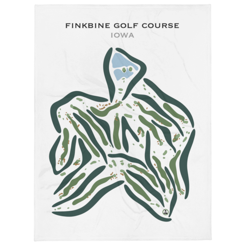 Finkbine Golf Course, Iowa - Printed Golf Courses