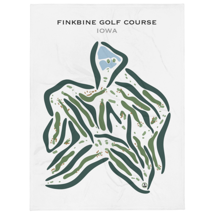 Finkbine Golf Course, Iowa - Printed Golf Courses