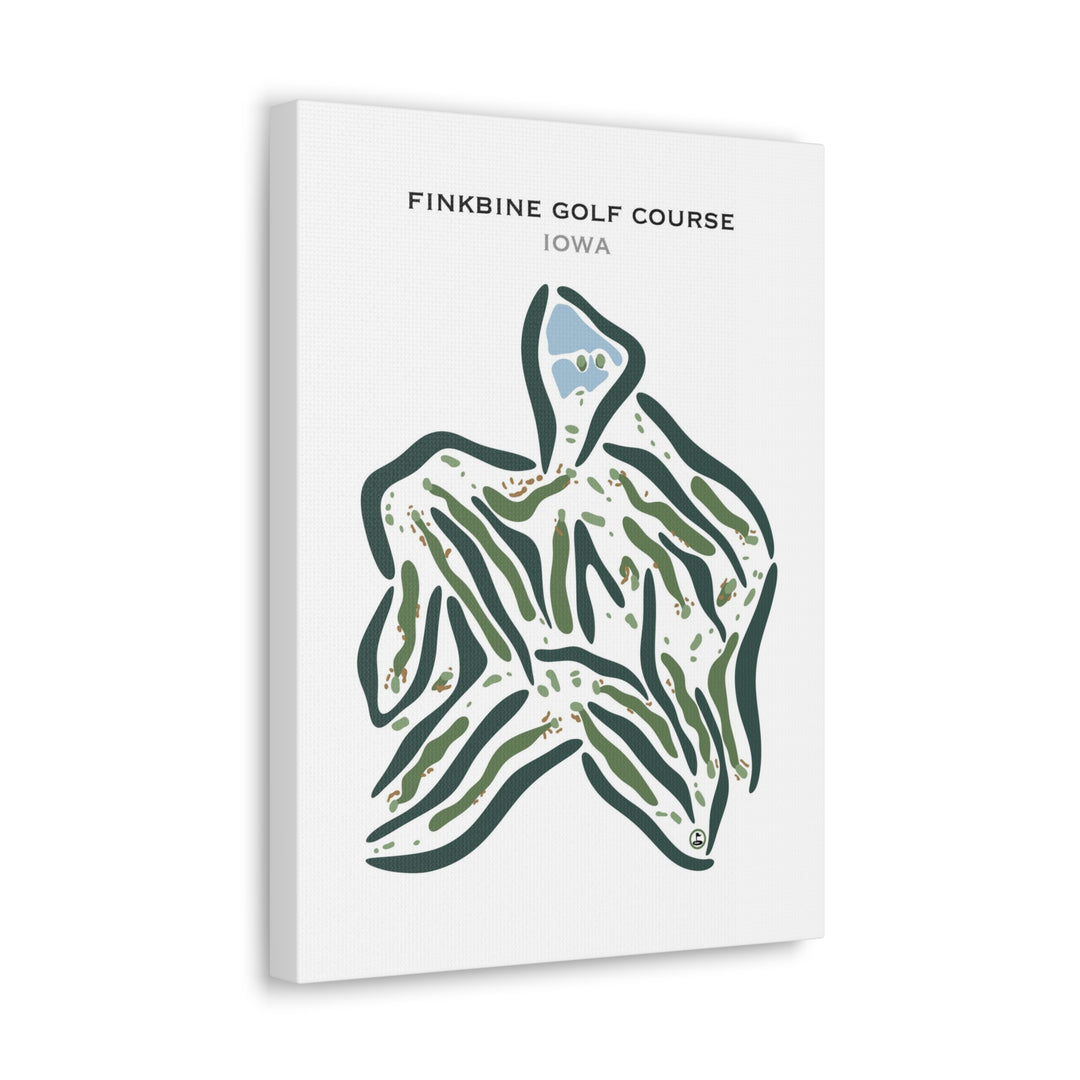 Finkbine Golf Course, Iowa - Printed Golf Courses