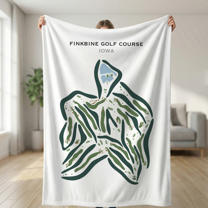 Finkbine Golf Course, Iowa - Printed Golf Courses