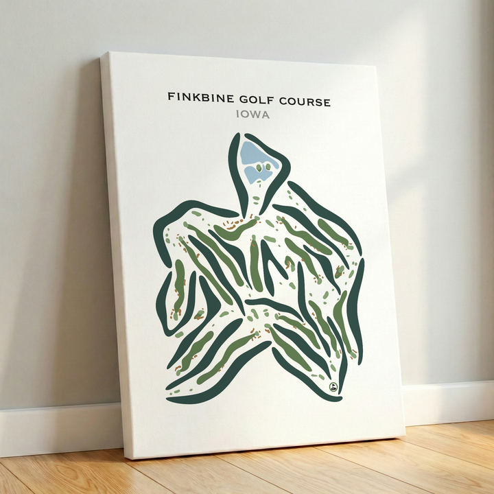 Finkbine Golf Course, Iowa - Printed Golf Courses