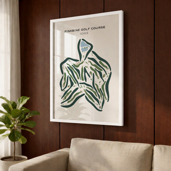 Finkbine Golf Course, Iowa - Printed Golf Courses