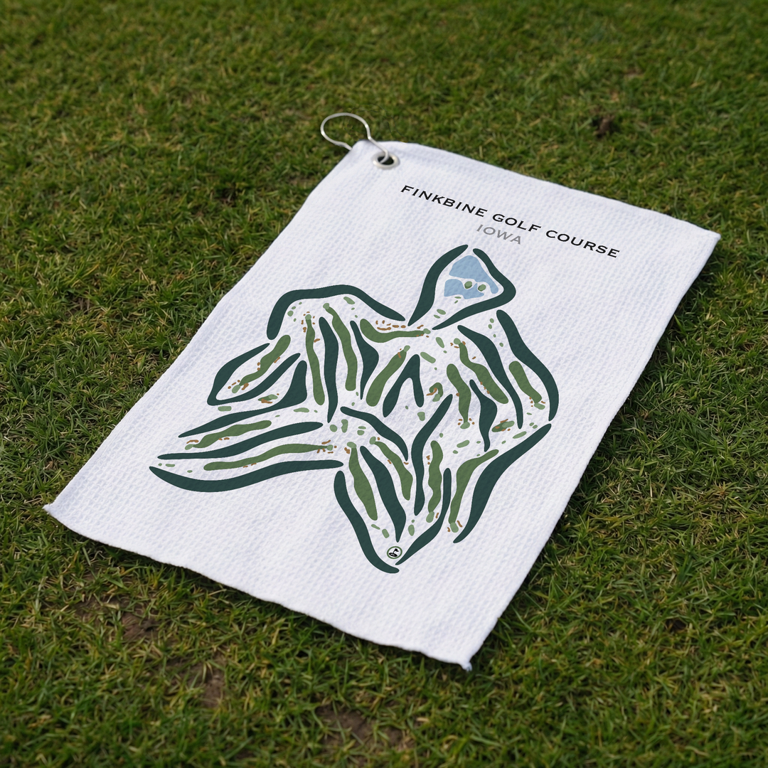 Finkbine Golf Course, Iowa - Printed Golf Courses
