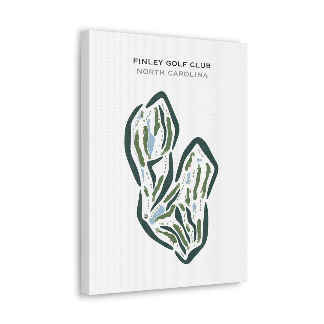 Finley Golf Club, North Carolina - Printed Golf Courses