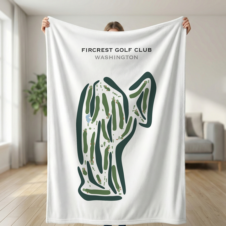 Fircrest Golf Club, Washington - Printed Golf Courses