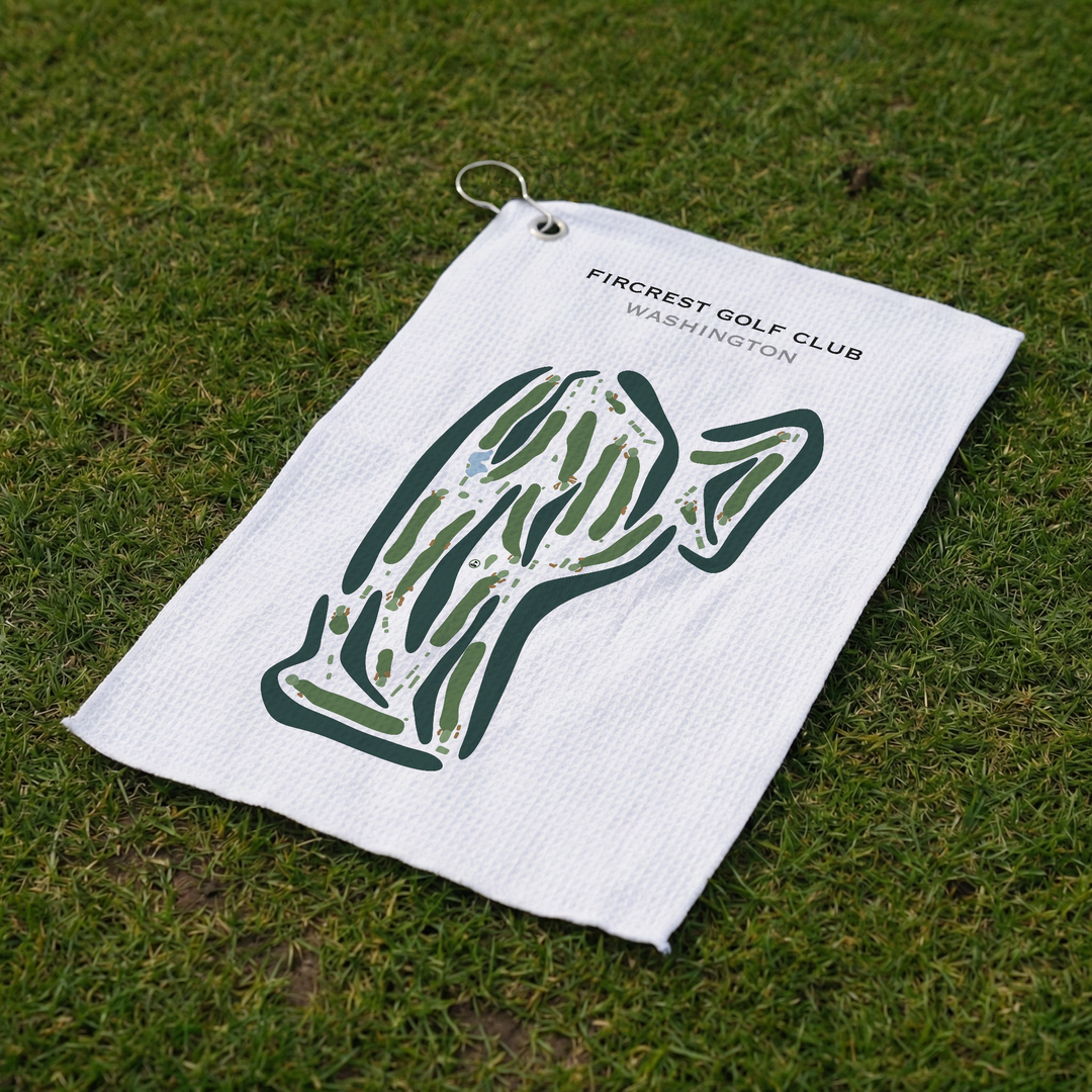 Fircrest Golf Club, Washington - Printed Golf Courses