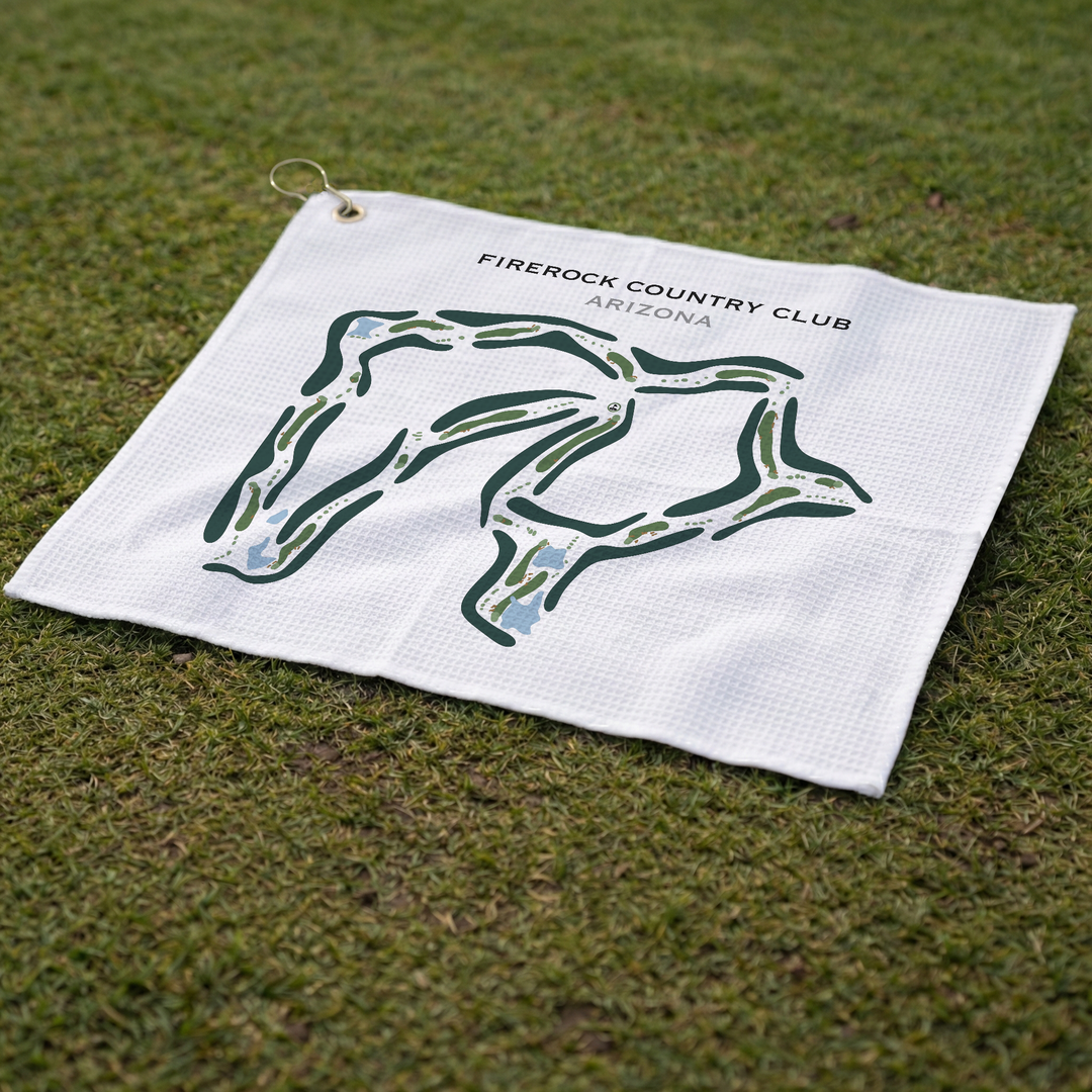 FireRock Country Club, Arizona - Printed Golf Course