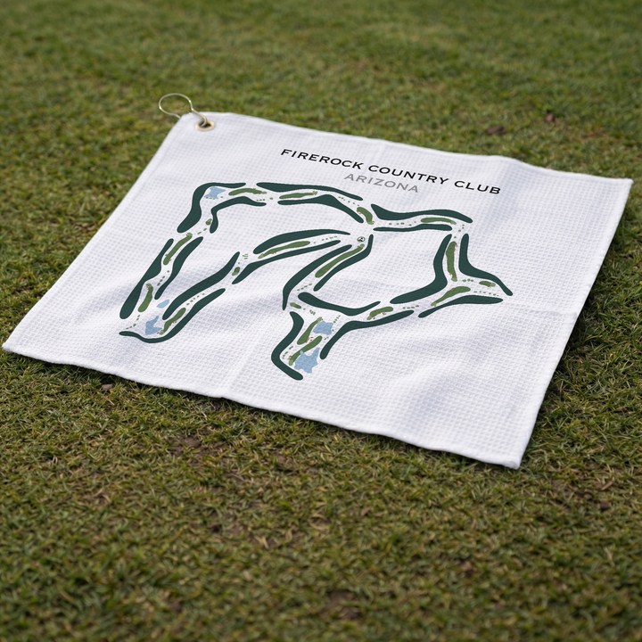 FireRock Country Club, Arizona - Printed Golf Course