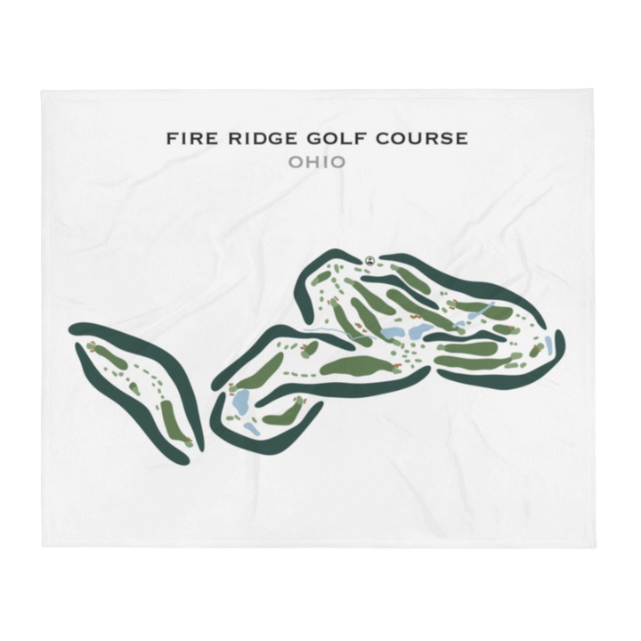 Fire Ridge Golf Course, Ohio - Printed Golf Courses