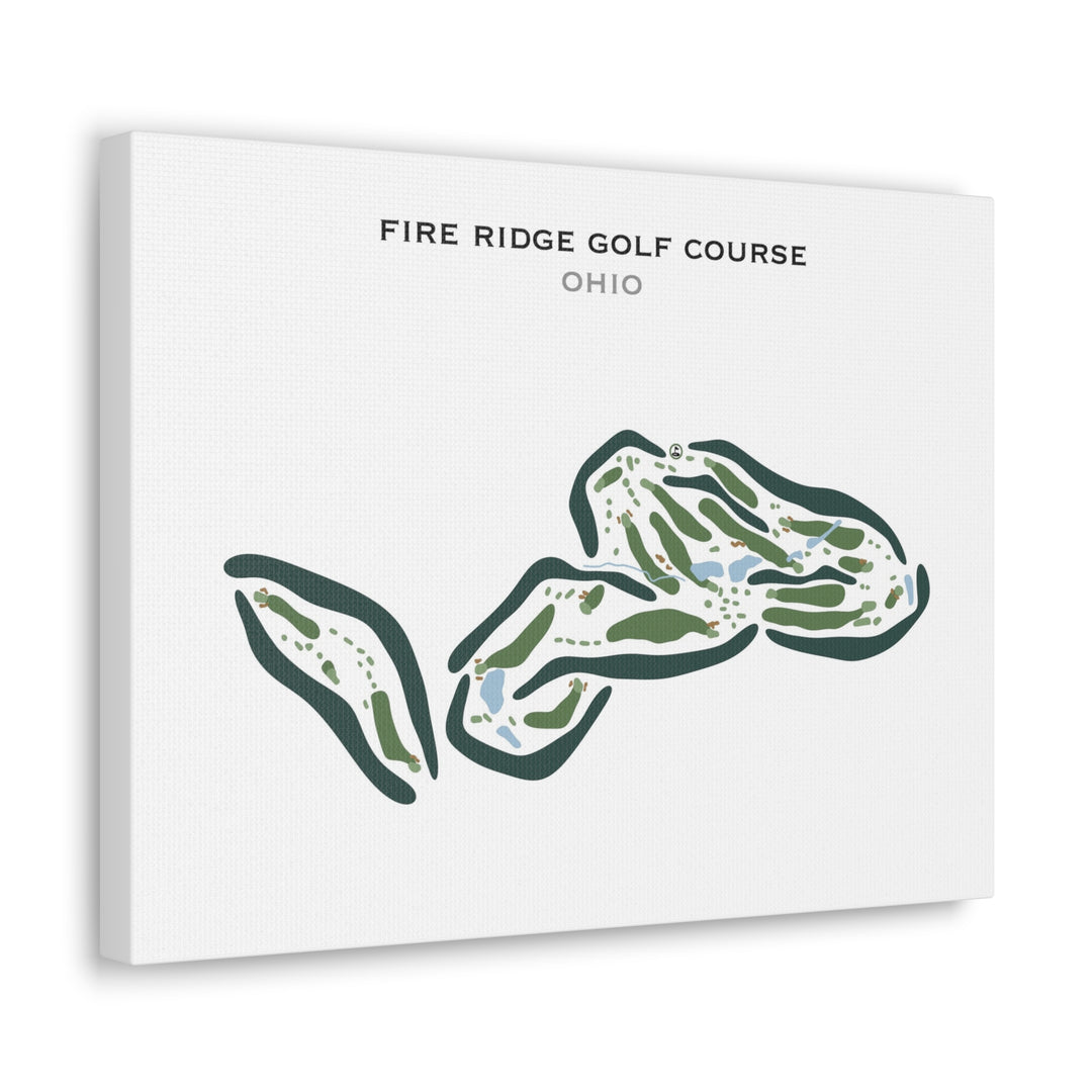 Fire Ridge Golf Course, Ohio - Printed Golf Courses