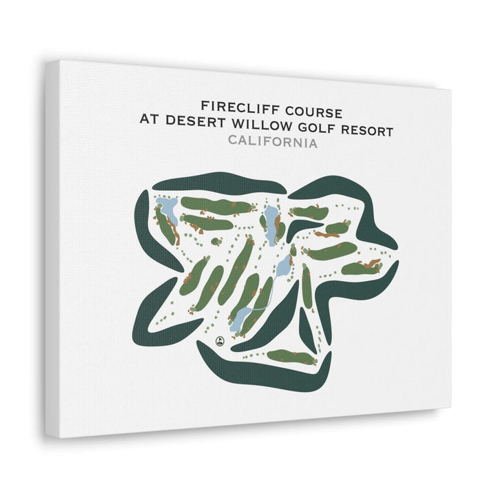 Firecliff Course at Desert Willow Golf Resort, California - Printed Golf Courses
