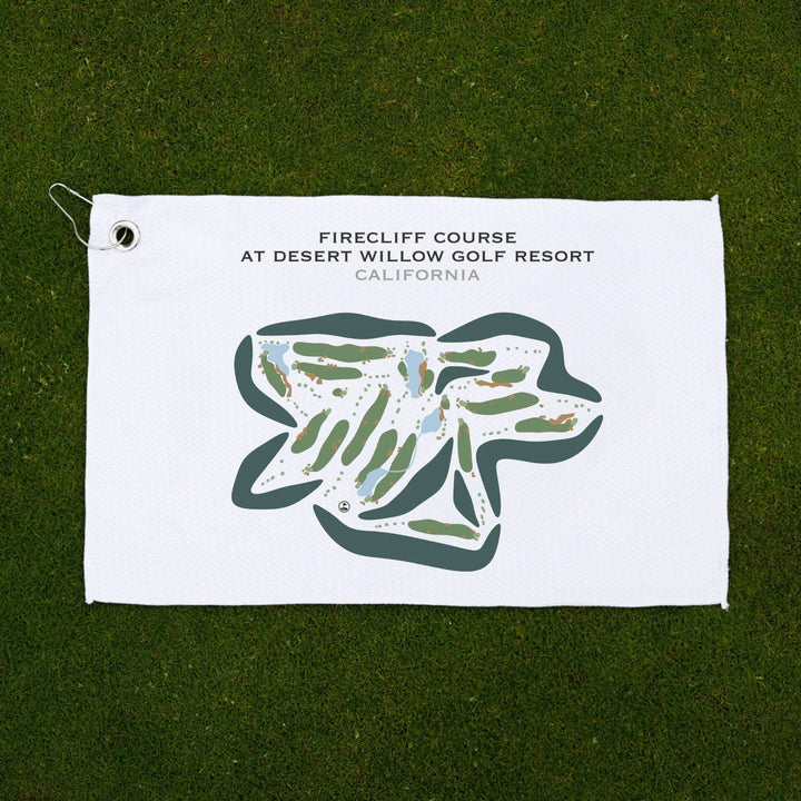Firecliff Course at Desert Willow Golf Resort, California - Printed Golf Courses