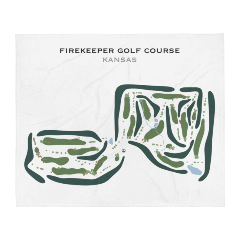 Firekeeper Golf Course, Kansas - Printed Golf Courses