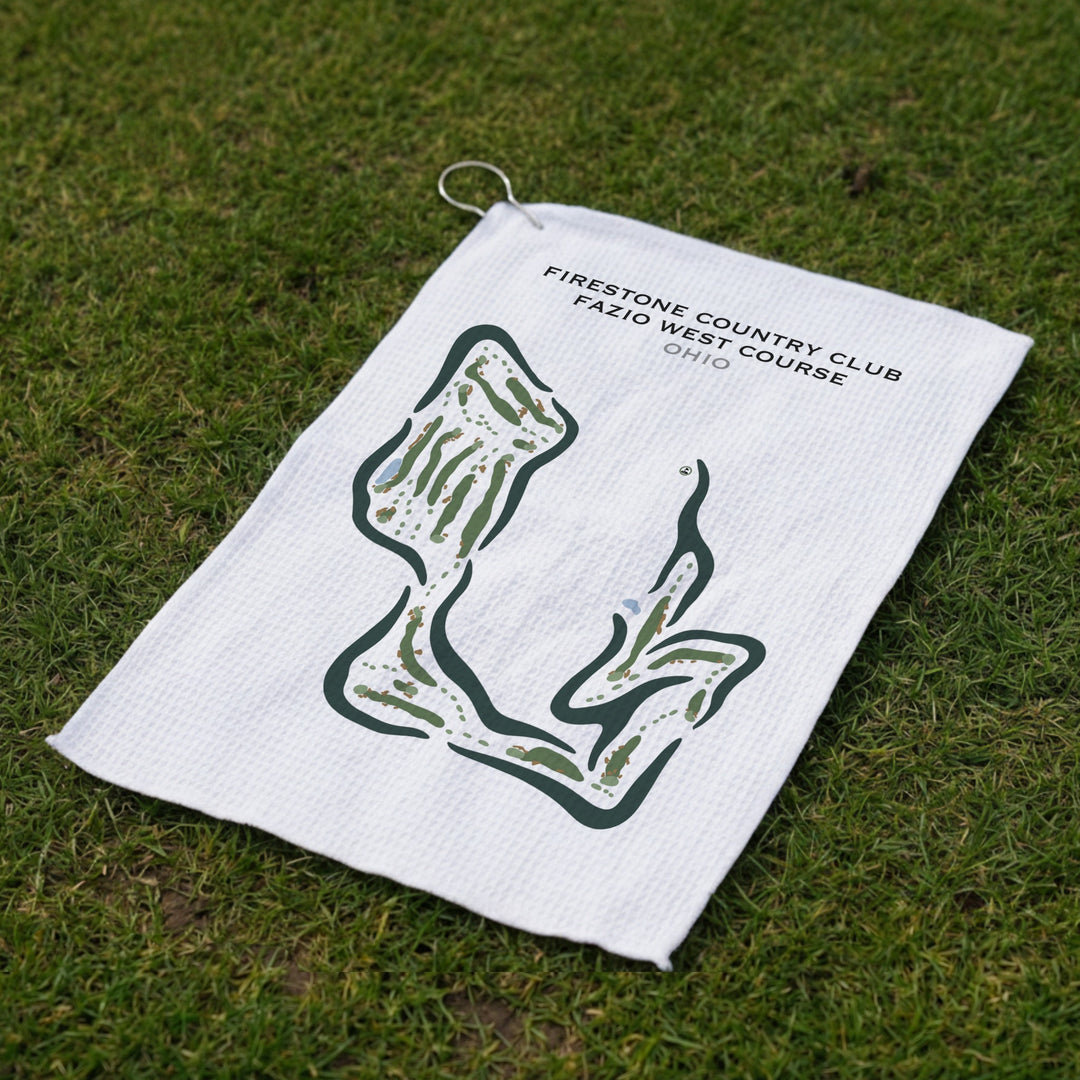 Firestone Country Club, Ohio - Printed Golf Courses