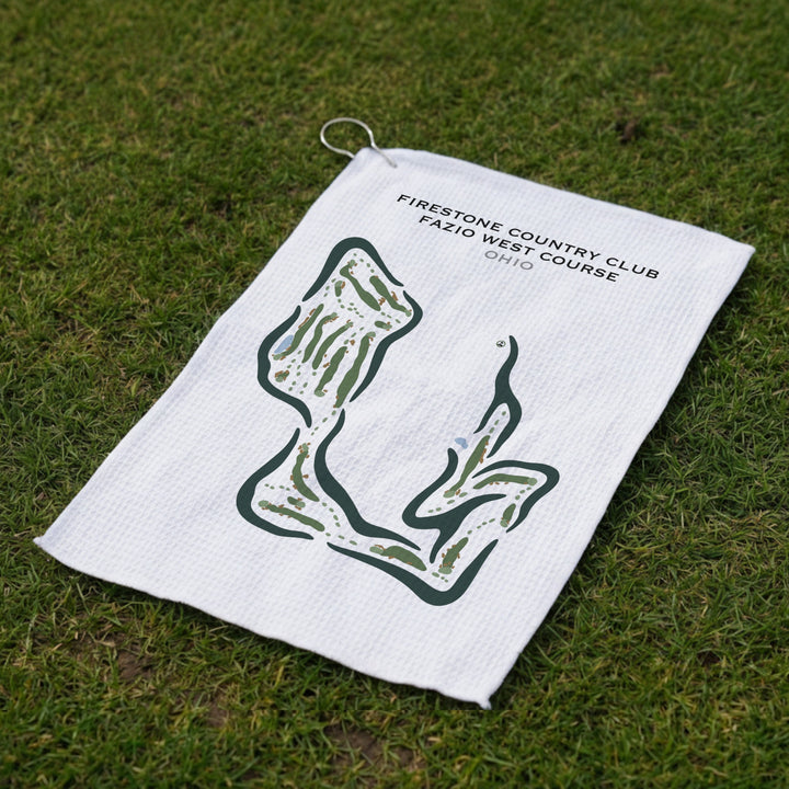 Firestone Country Club, Ohio - Printed Golf Courses