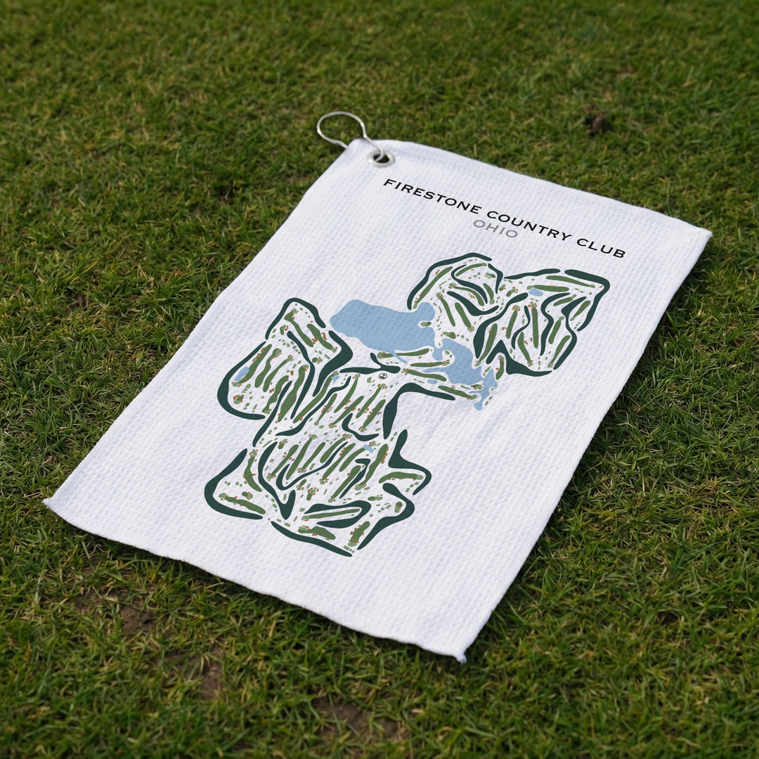 Firestone Country Club, Ohio - Printed Golf Courses