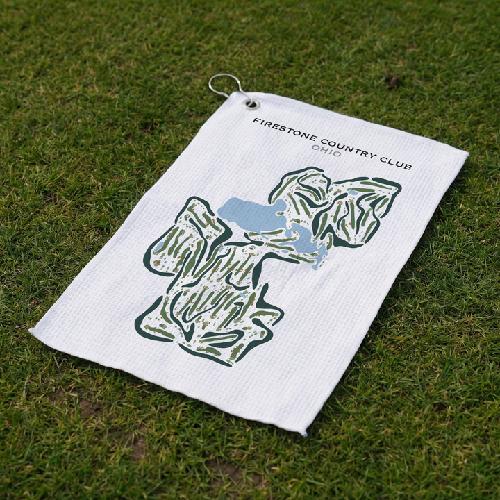 Firestone Country Club, Ohio - Printed Golf Courses
