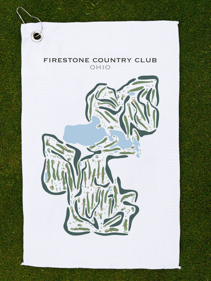 Firestone Country Club, Ohio - Printed Golf Courses