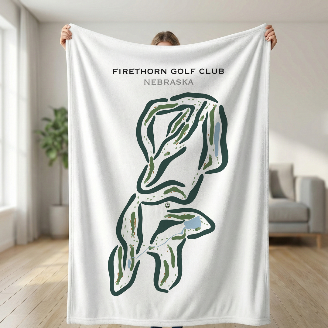 Firethorn Country Club, Nebraska - Printed Golf Courses