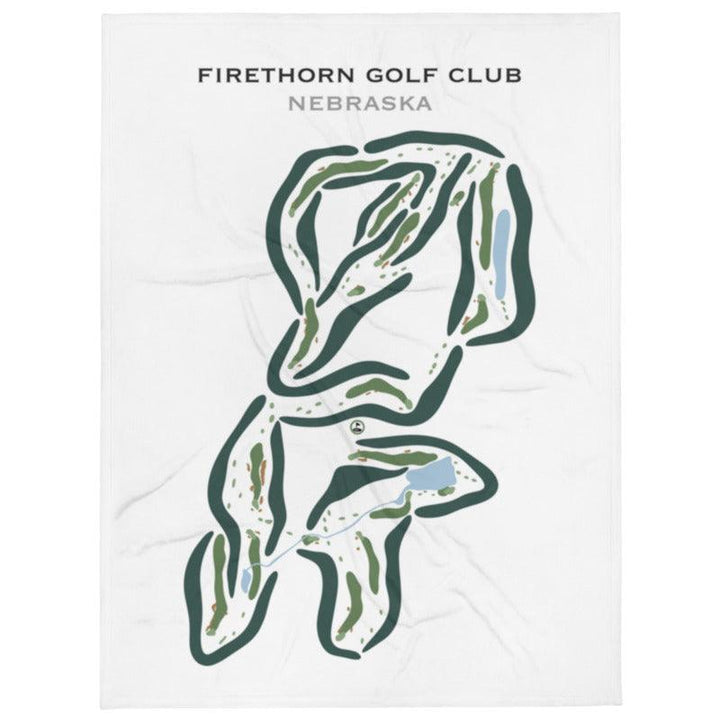 Firethorn Country Club, Nebraska - Printed Golf Courses - Golf Course Prints