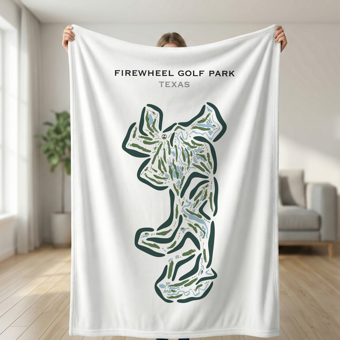 Firewheel Golf Park, Texas - Printed Golf Course