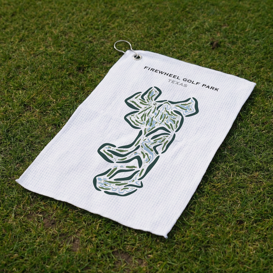 Firewheel Golf Park, Texas - Printed Golf Course
