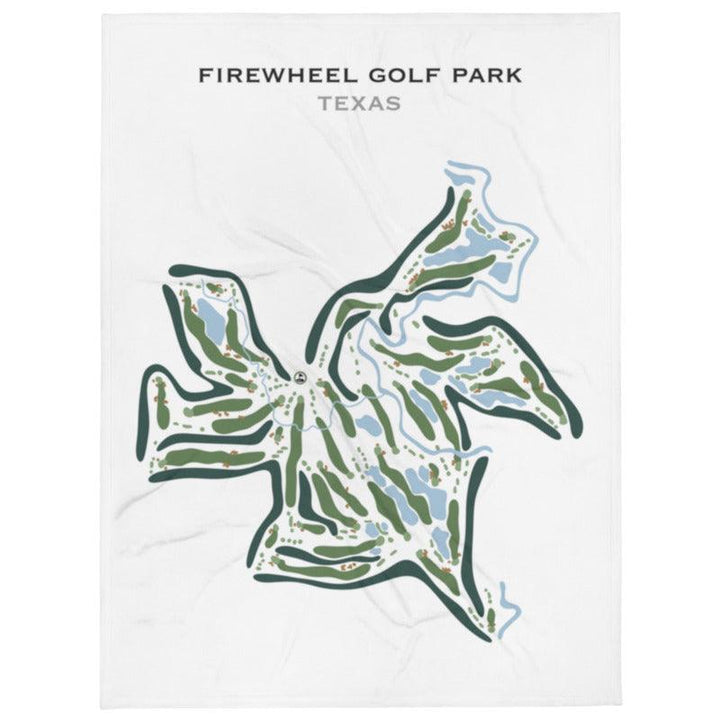 Firewheel Golf Park, Texas - Printed Golf Course