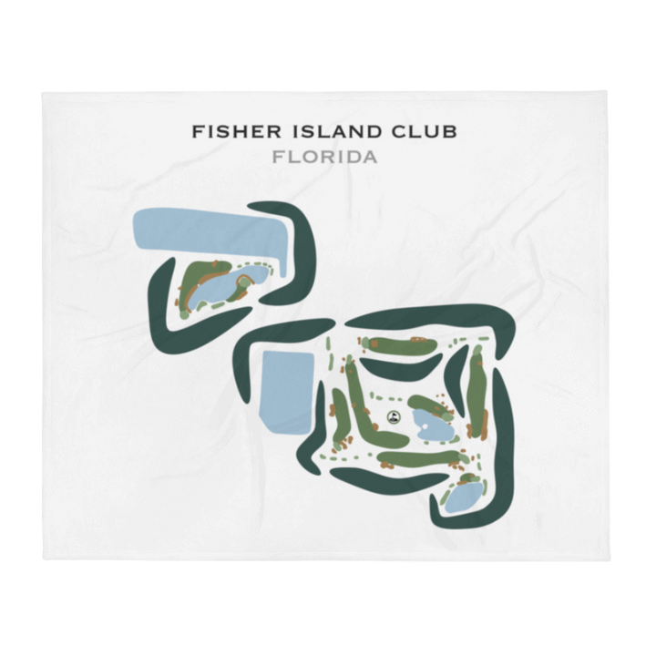 Fisher Island Club, Florida - Printed Golf Courses