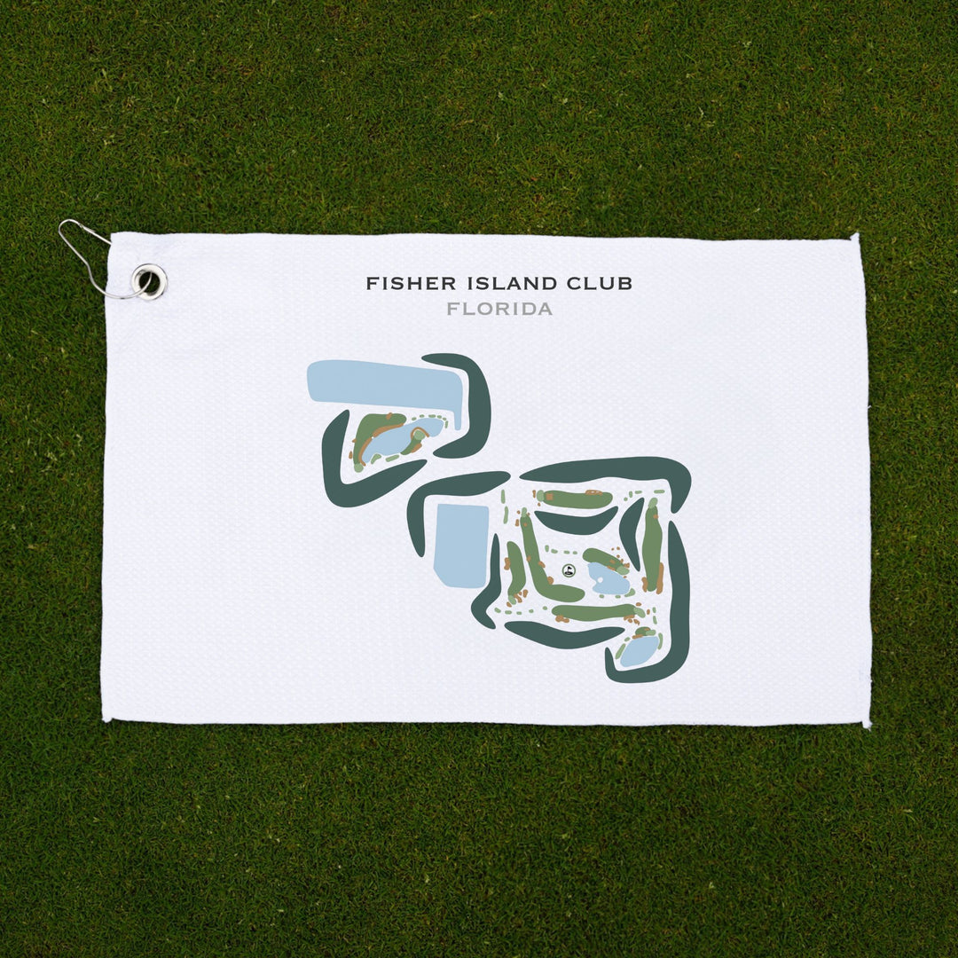 Fisher Island Club, Florida - Printed Golf Courses