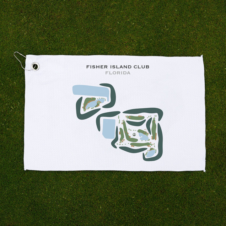 Fisher Island Club, Florida - Printed Golf Courses